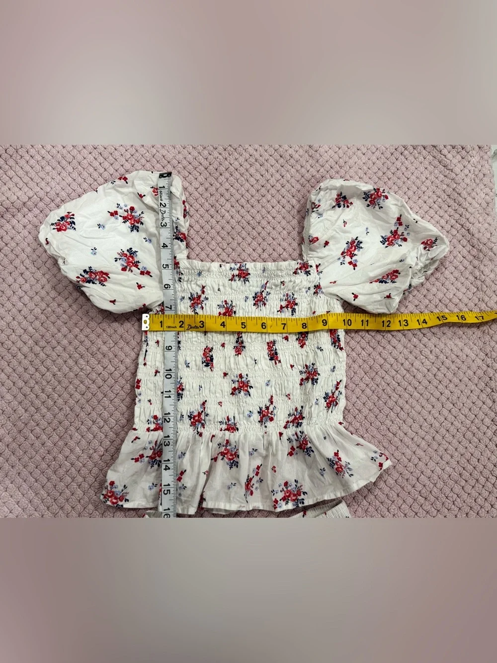 4/5, Janie and Jack Floral Matching Set – Blouse & Short